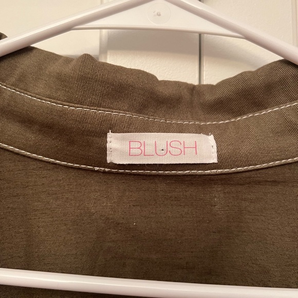 Army green cropped jacket - Picture 4 of 6